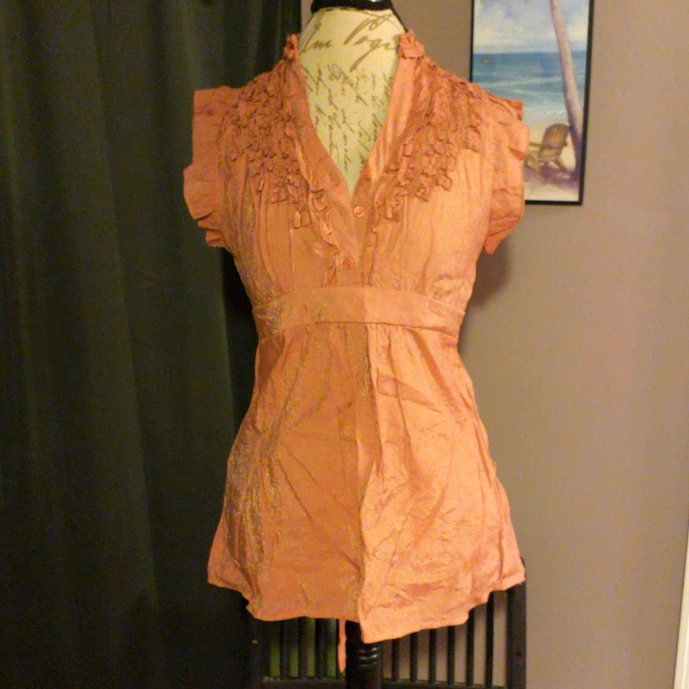 Mine metallic blouse
